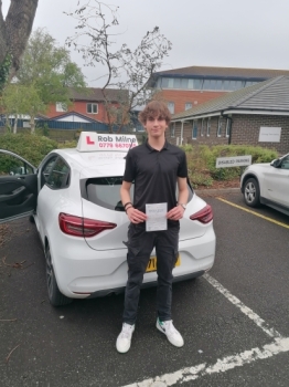 Many congratulations to a very happy Paddy Hipkiss of Clevedon on an excellent drive and well deserved 1st time pass at Weston Super Mare on 1st May 2024.