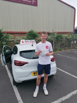Many congratulations to a very happy Charlie Andrews of Clevedon on an excellent drive and well deserved 1st time pass at Weston Super Mare on 3rd June 2024