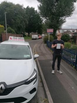 Many congratulations to a very happy Euan Heywood of Clevedon on an excellent drive and well deserved 1st time pass at Weston Super Mare on 12th June 2024